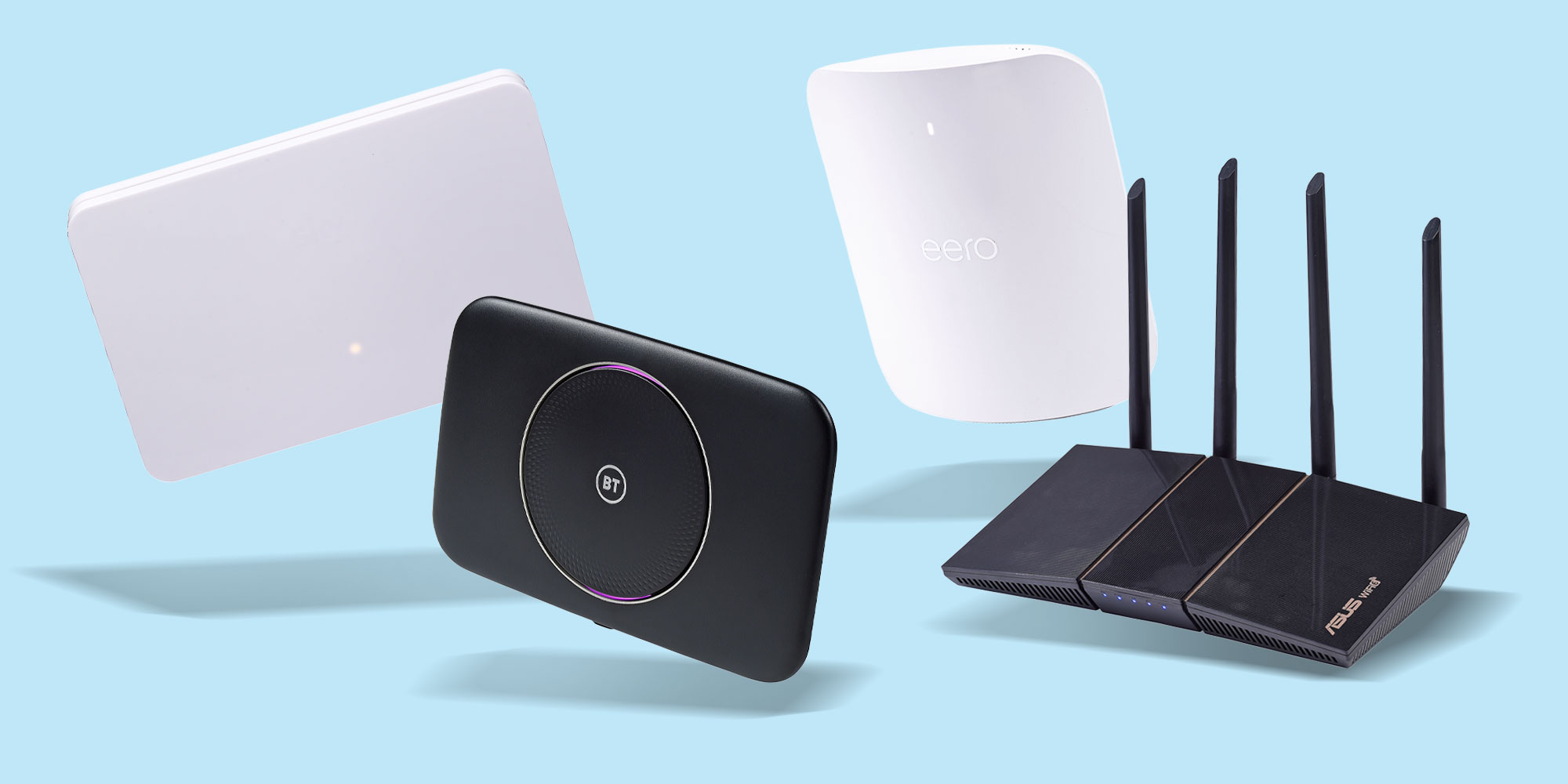 Common home Wi-Fi routers